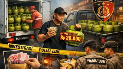 Diduga Manipulasi Distribusi LPG Subsidi di Tuban, Oknum Agen Jual Tabung 3 Kg hingga Rp28 Ribu dan Gunakan Mobil Non Resmi